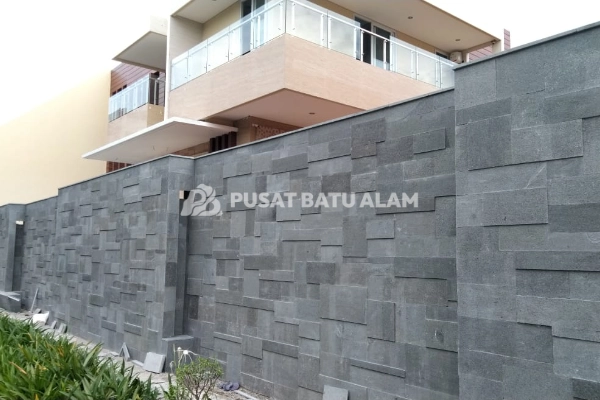 jual batu alam andesit polos bakar