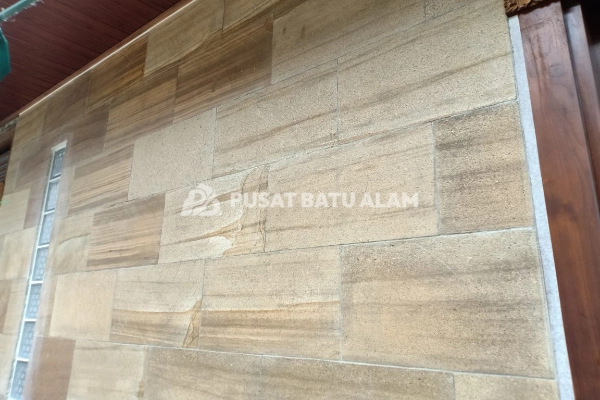 jual batu alam bali brown